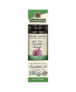100% Pure Clove Organic Essential Oil - 15 ml.