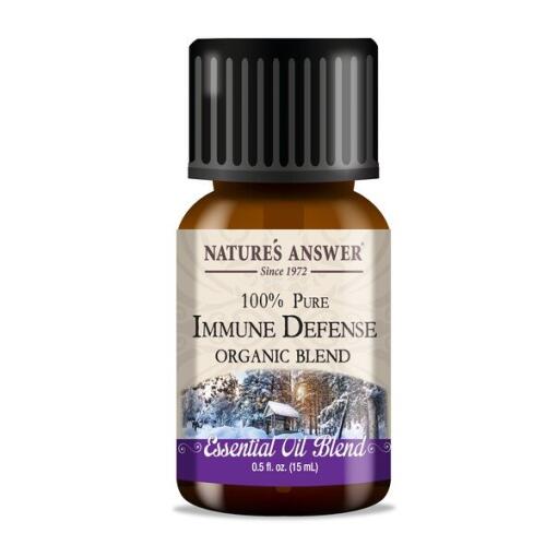 100% Pure Immune Defense Organic Blend Essential Oil - 15 ml.