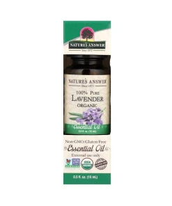 100% Pure Lavender Organic Essential Oil - 15 ml.