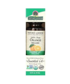 100% Pure Orange Organic Essential Oil - 15 ml.