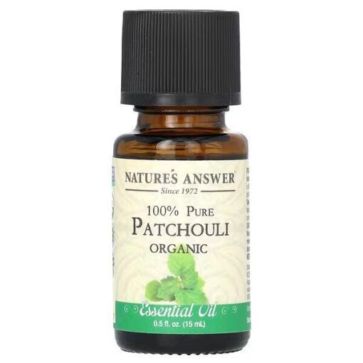 100% Pure Patchouli Organic Essential Oil - 15 ml.