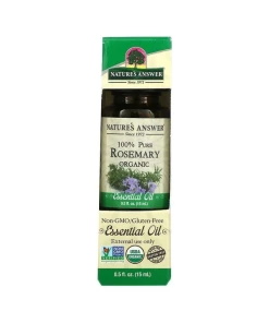 100% Pure Rosemary Organic Essential Oil - 15 ml.