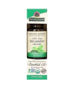 100% Pure Spearmint Organic Essential Oil - 15 ml.