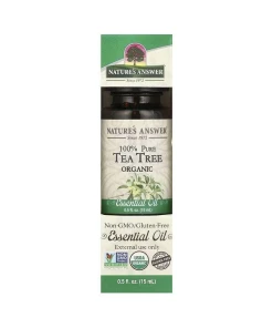 100% Pure Tea Tree Organic Essential Oil - 15 ml.