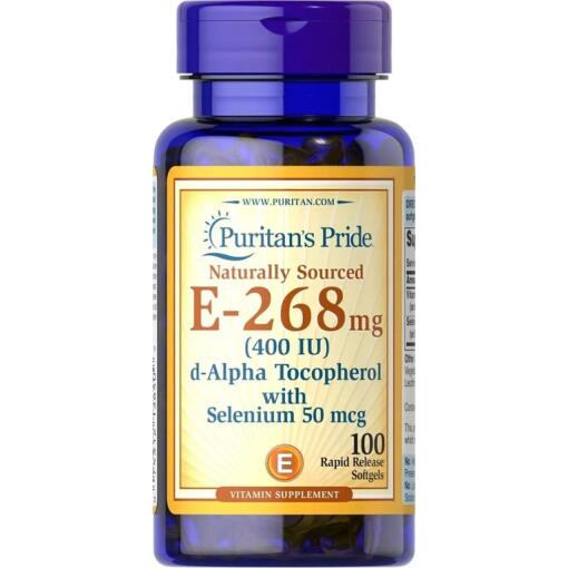 Naturally Sourced Vitamin E with Selenium