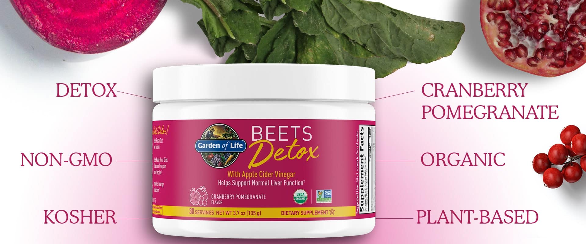 Garden of Life - Rode Bieten Detox Poeder