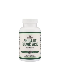 Double Wood Supplements Shilajit Resin (120 Capsules)