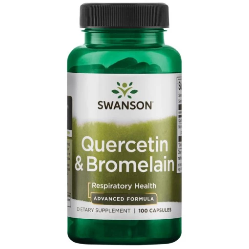 SWANSON Kwercetyna i Bromelina 100 kaps