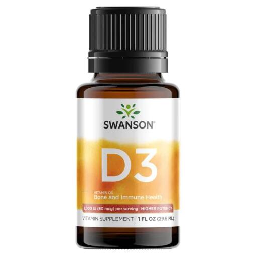 SWANSON Witamina D-3 w p³ynie 29