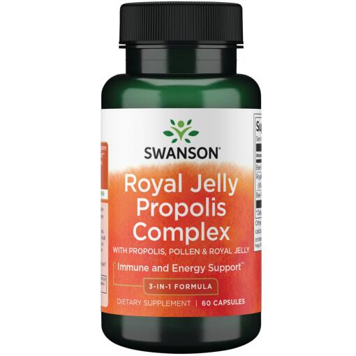 SWANSON Royal Jelly Propolis Complex 60 Caps