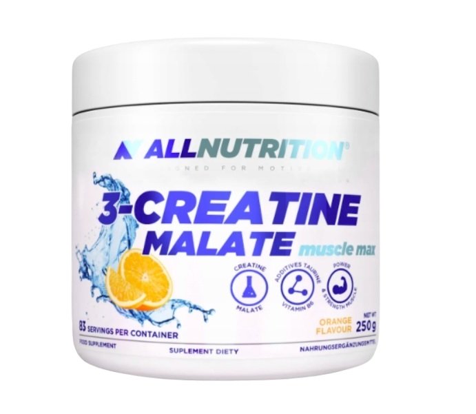 Allnutrition - Creatinemalaat, Sinaasappel - 250g
