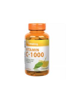 Vitaking - Vitamine C 1000 mg met 50 mg Citrus Bioflavonoïden en Acerola (90 tabletten)