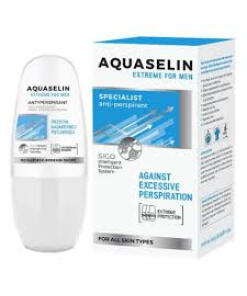Roll-on antitranspirant spécialiste pour hommes AQUASELIN Extrême (50 ml / 1,76 fl.oz.)