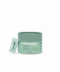 AURA HERBALS Colladrop® Végétalien, Activateur de collagène Vollagen® 2000 mg, sachets (30 unités)