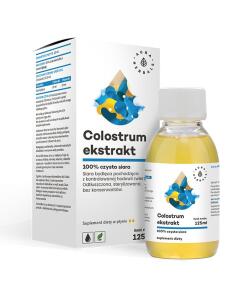Extrait de Colostrum AURA HERBALS, colostrum bovin 100% pur, liquide (125 ml / 4,23 fl. oz.)