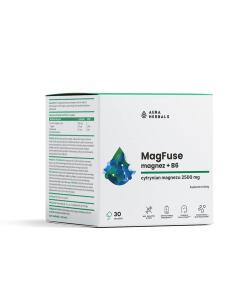 AURA HERBALS MagFuse : magnésium + B6 (30 comprimés)