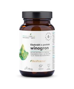 Extrait de pépins de raisin OPC 95% - AURA HERBALS (50 gélules)