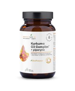 Aura Herbals - Kurkuma 500 mg C3 Complex® + Piperine (60 capsules)