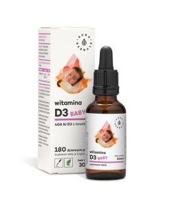 AURA HERBALS Vitamine D3 400 UI Bébé (30 ml / 1 fl. oz.)