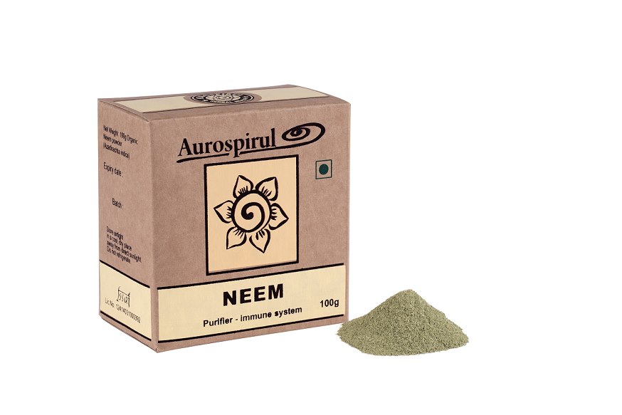 Poudre de Neem AUROSPIRUL (100 g / 3,527 oz.)