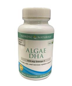 Nordic Naturals - Algen DHA, 500 mg - 60 Zachte Capsules