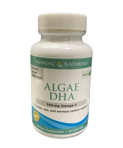Nordic Naturals - Algen DHA, 500 mg - 60 Zachte Capsules