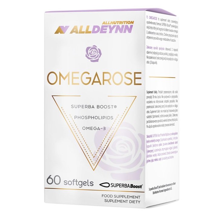 Allnutrition - Omégarose AllDeynn - 60 capsules molles