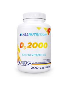Allnutrition - Vitamine D3 2000, 2000 UI (EAN 5902837755304) - 200 capsules