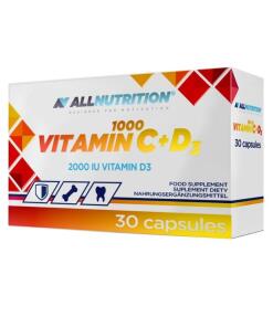 Vitamine C 1000 + D3 - 30 capsules