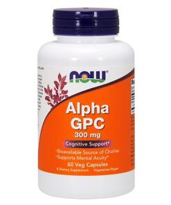 NOW Foods - Alpha GPC, 300 mg - 60 capsules