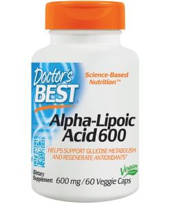 Acide alpha-lipoïque, 600mg - 60 gélules
