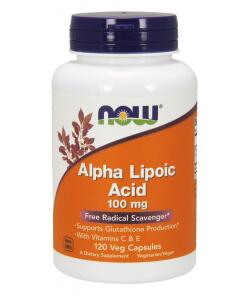 Acide Alpha-Lipoïque avec Vitamines C et E, 100mg - 120 gélules végétales