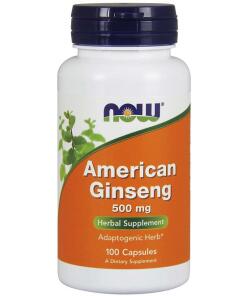 Ginseng américain, 500mg - 100 gélules