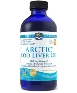 Nordic Naturals - Arctische Kabeljauwleverolie, 1060 mg Sinaasappel - 237 ml
