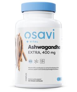 Ashwagandha Extra, 400mg - 120 capsules végétaliennes