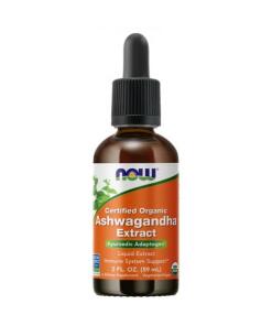 NOW Foods - Biologisch Vloeibaar Ashwagandha Extract - 59 ml