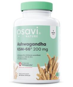 Osavi - Ashwagandha KSM-66, 200 mg - 180 veganistische capsules