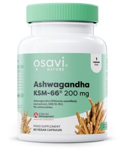 Osavi - Ashwagandha KSM-66, 200 mg - 60 vegan capsules