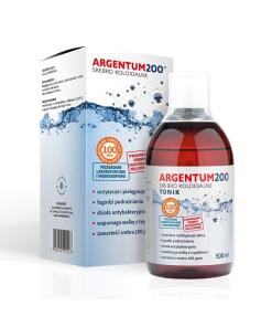 AURA HERBALS Argent colloïdal 100 ppm, Argentum 200, tonique (500 ml / 16,9 fl. oz.)