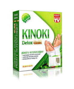 Patchs de nettoyage detox en or Kinoki d'Aura Herbals (10 pièces)