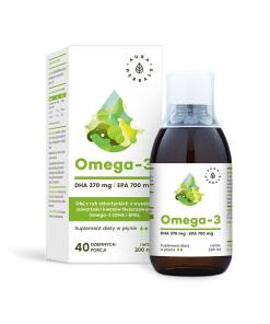 AURA HERBALS Oméga-3 - 370 DHA / 700 EPA (200 ml / 6,76 fl. oz.)