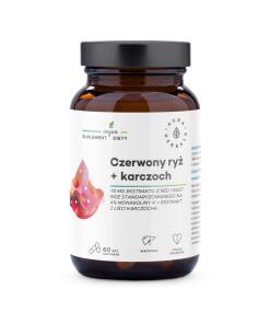 AURA HERBALS Riz rouge + Artichaut (60 gélules)