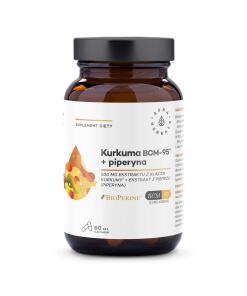 AURA HERBALS Curcuma 500 mg BCM-95® + pipérine (60 gélules)