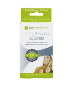 Bandes de blanchiment des dents BECONFIDENT X3 10 jours