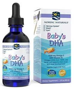 Nordic Naturals - Baby's DHA, 1050 mg Omega-3 met Vitamine D3 - 60 ml