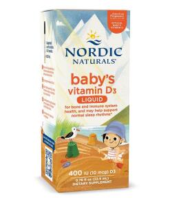 Nordic Naturals - Vitamine D3 voor baby's, 400 IE - 22,5 ml