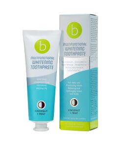 Dentifrice blanchissant multifonctionnel BECONFIDENT à la noix de coco et à la menthe (75 ml)
