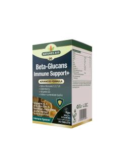 Natures Aid - Beta-Glucanen voor Immuunondersteuning+ (90 tabletten)