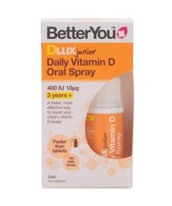 BetterYou - DLux Junior Dagelijkse Vitamine D Orale Spray - 15 ml