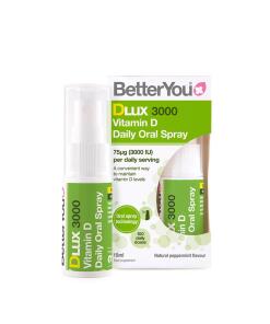 BetterYou - D3000, Daily Vitamin D Oral Spray - 15 ml.